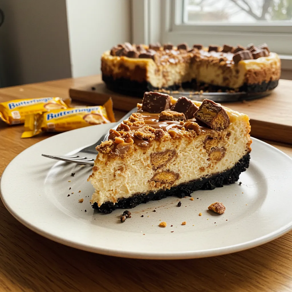Butterfinger Cheesecake Recipe-Must Try Butterfinger Dessert Recipe: Ultimate Peanut Butter Crunch Perfection - secondary view